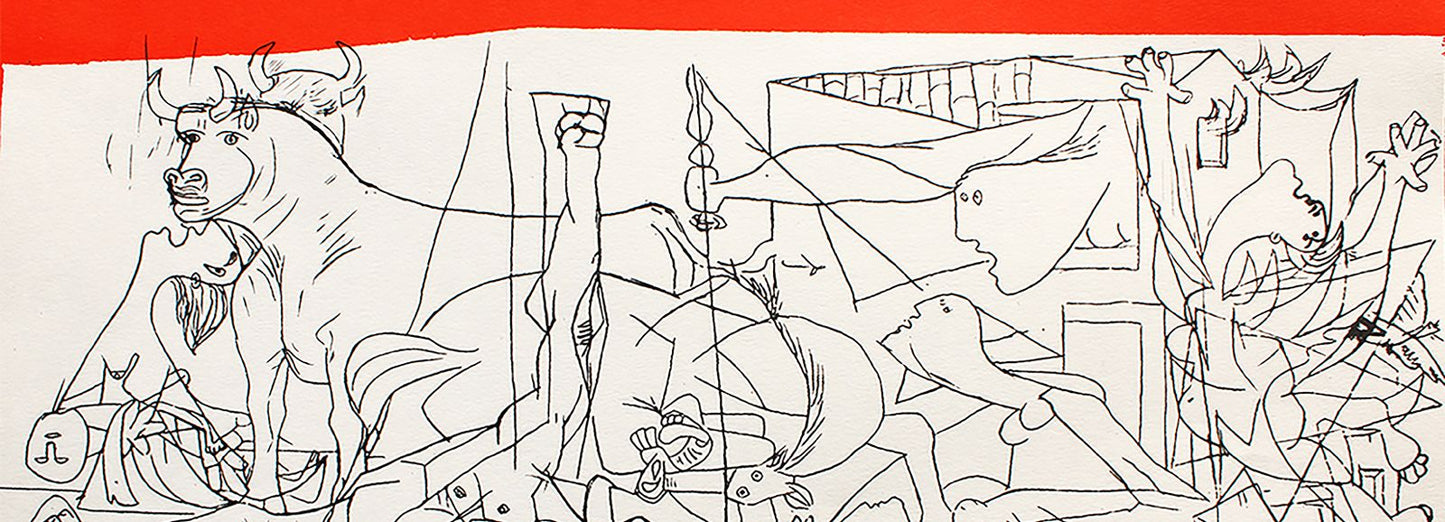 Pablo Picasso - Study for Guernica (1962)