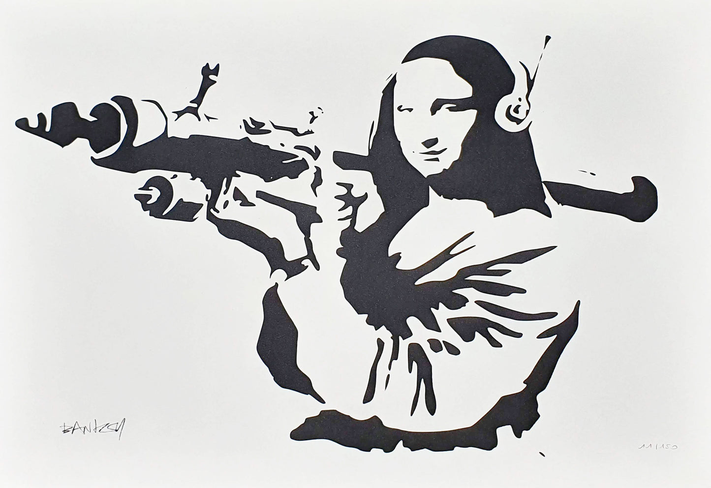 BANKSY - Mona Lisa