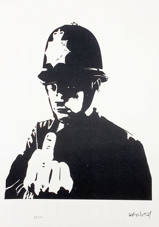 BANKSY - Fuck the police