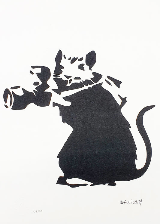 BANKSY - Paparazzi Rat
