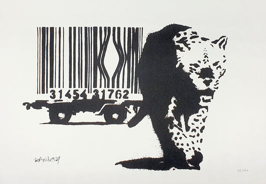 BANKSY - Barcode Leopard