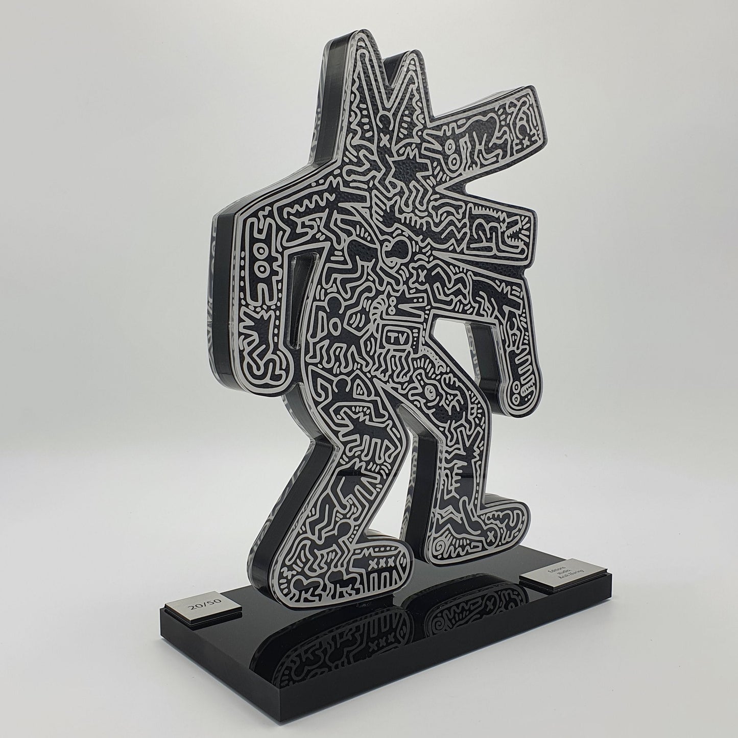 Keith Haring (after) - Barking Dog