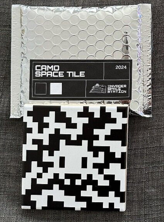 Invader - Kit Camo Tile Black White (2024)
