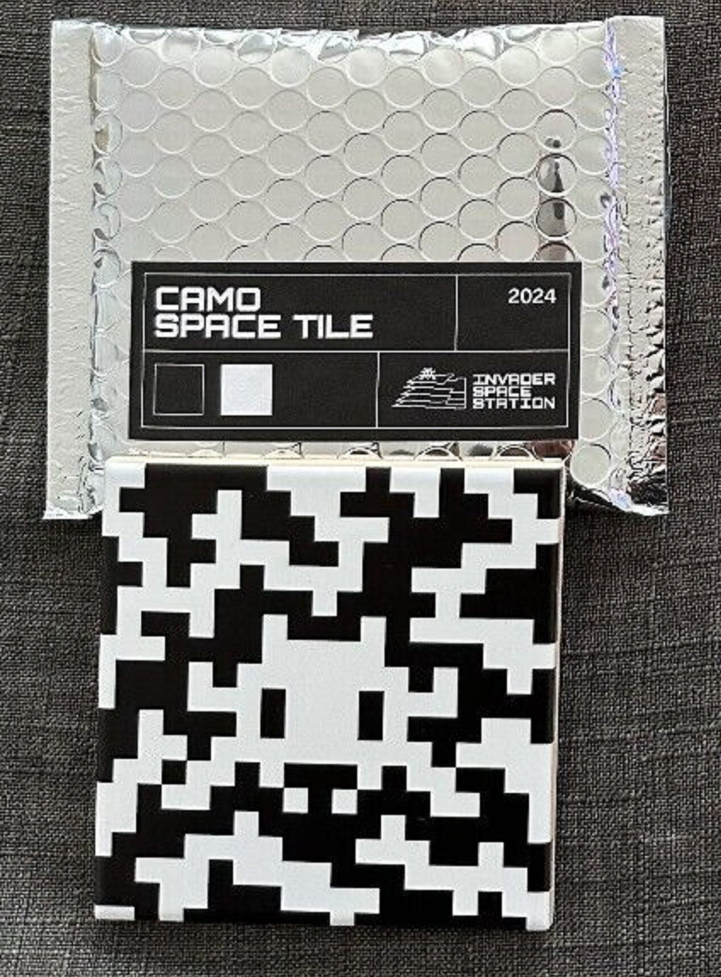 Invader - Kit Camo Tile Black White (2024)