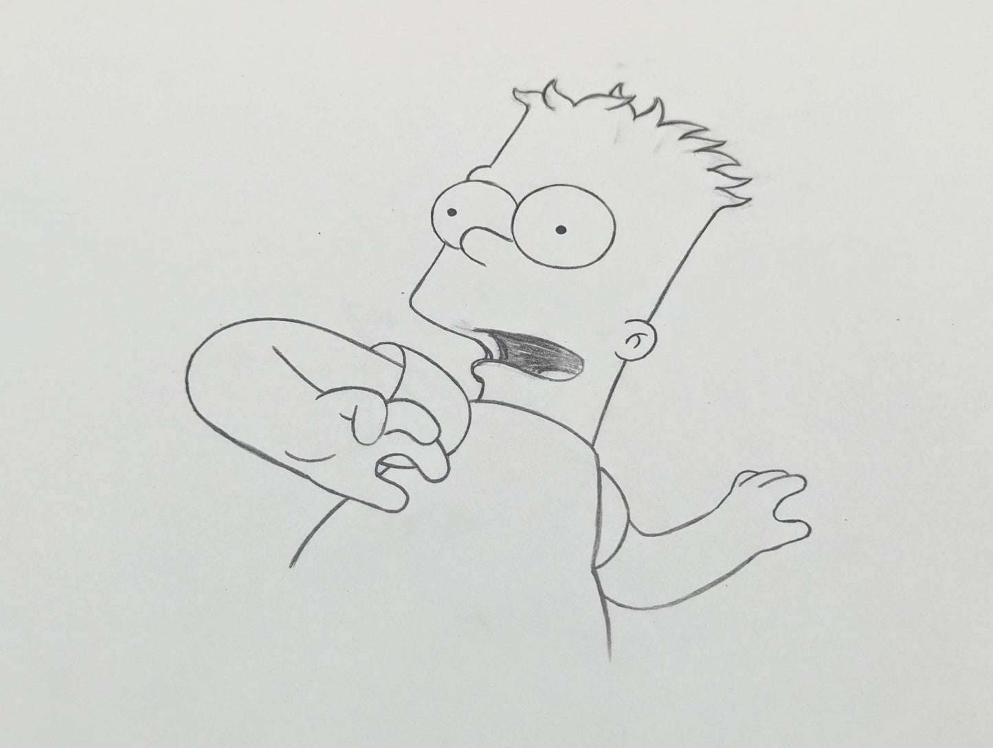 Matt Groening - Dessin Bart Simpsons (vers 1990)