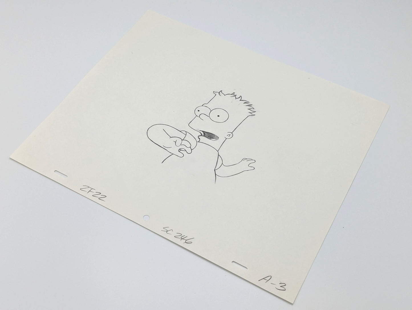 Matt Groening - Dessin Bart Simpsons (vers 1990)