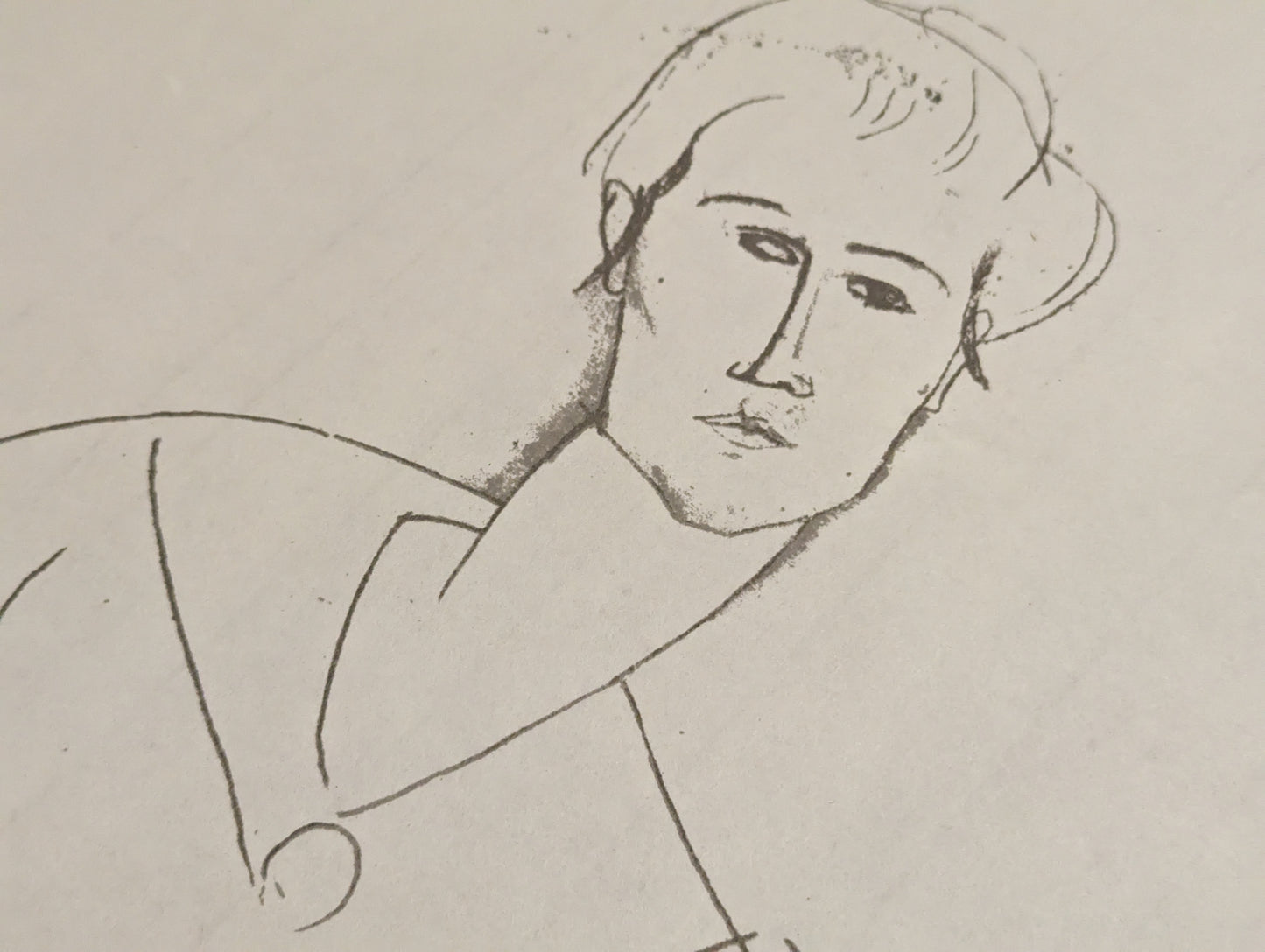 Amadeo Modigliani - d'après, Portrait féminin (1916)