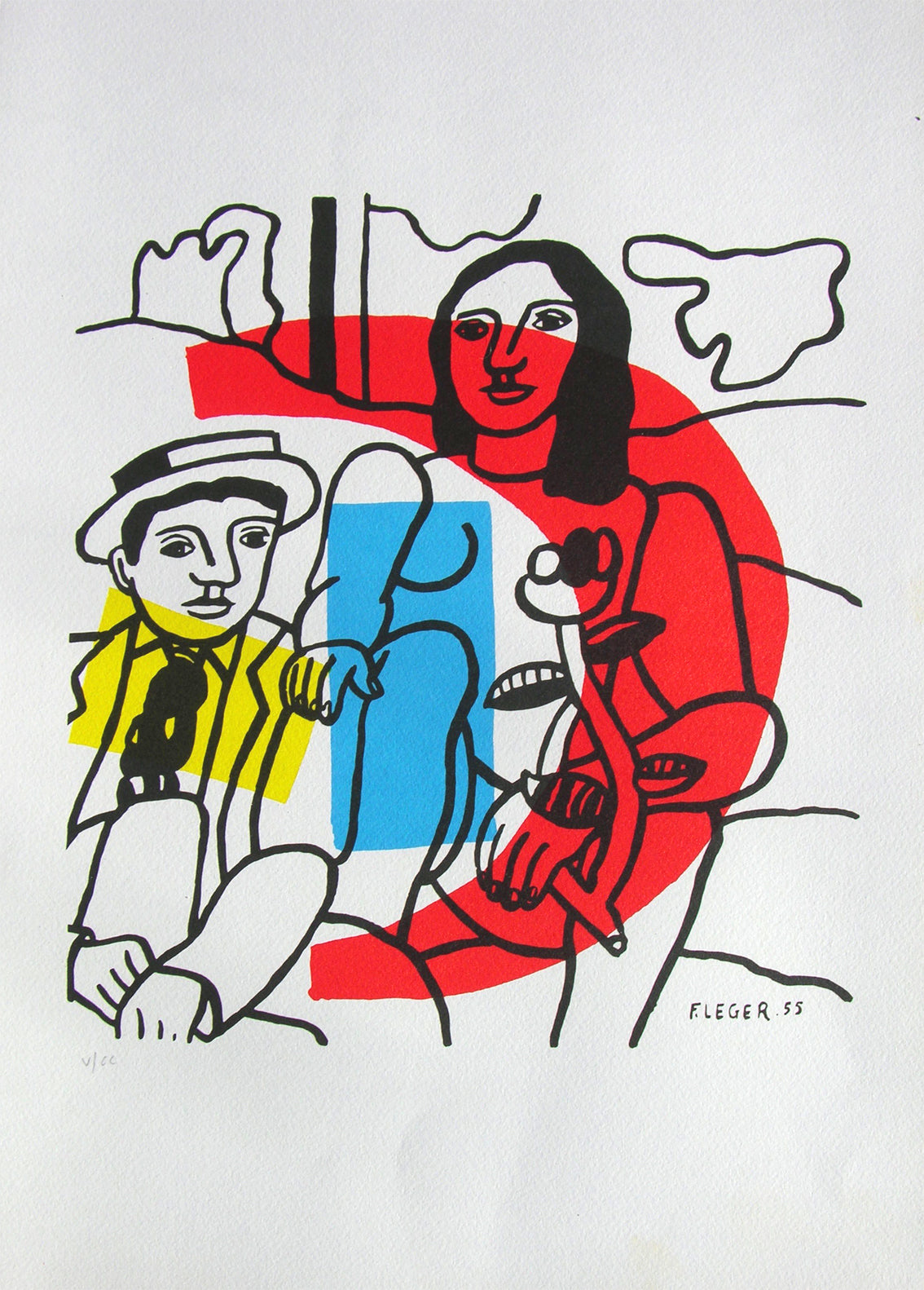 Fernand Leger - Couple (1979)