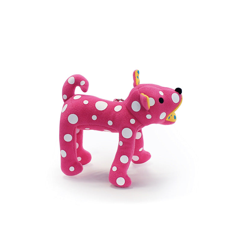 Yayoi Kusama - Mascotte Tocoton en peluche (rose)