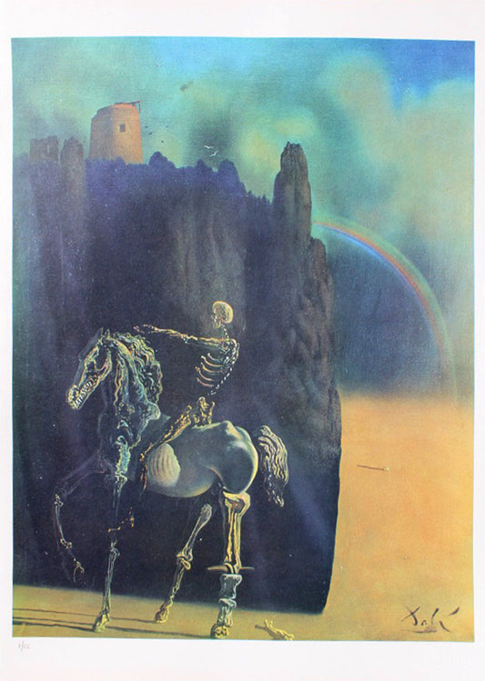 Salvador Dali (d'après) - Le Cavalier de la mort (1990)