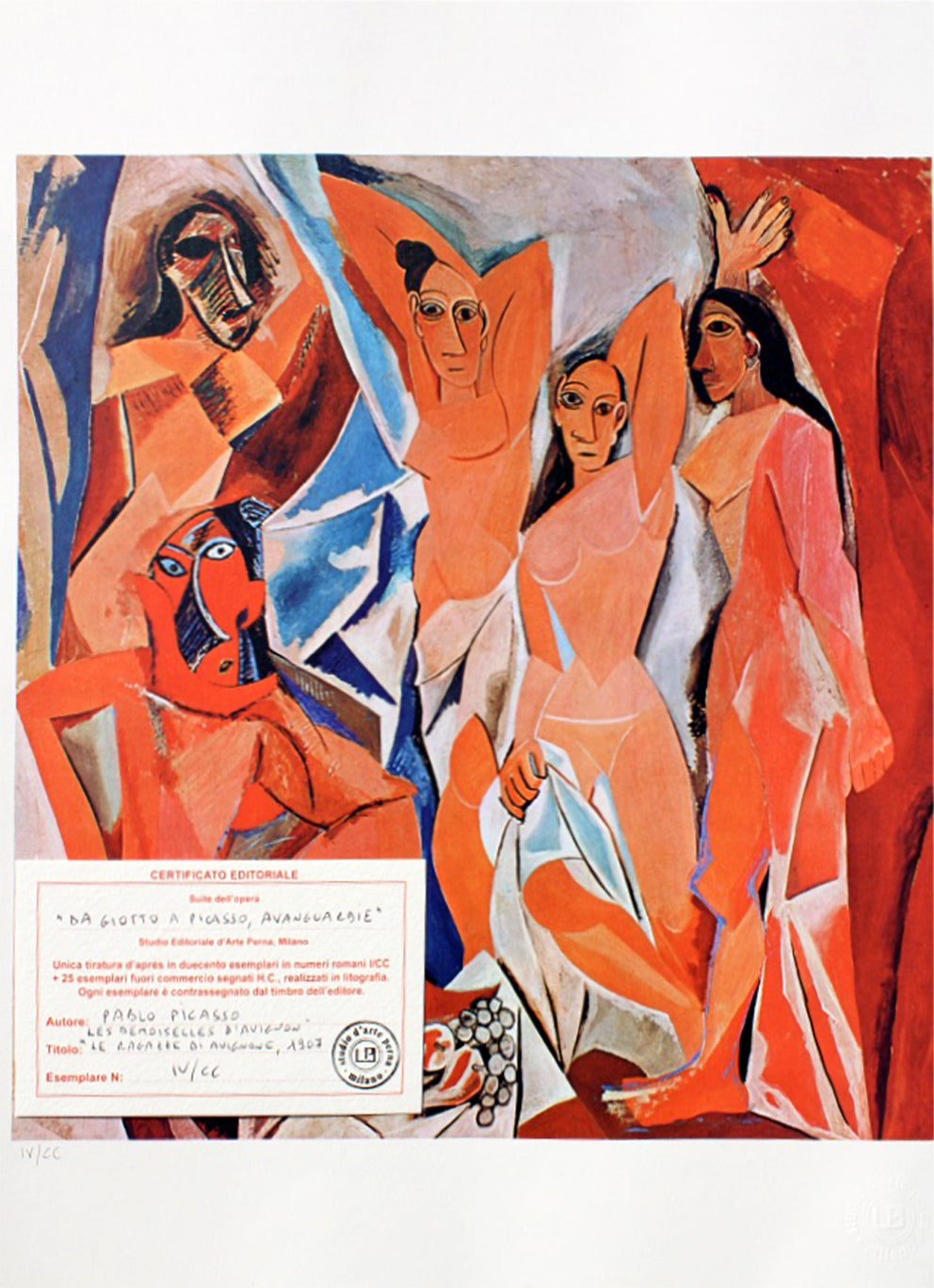 Pablo Picasso - Les demoiselles d'Avignon (1962-1967)