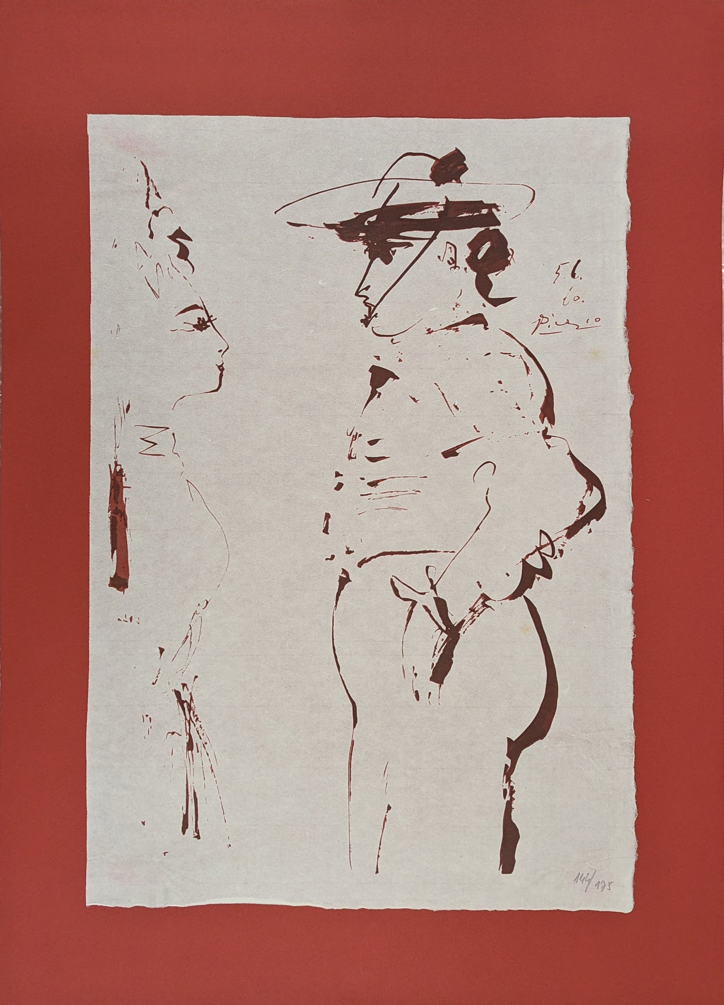 Pablo Picasso - Picador et femme (1960)