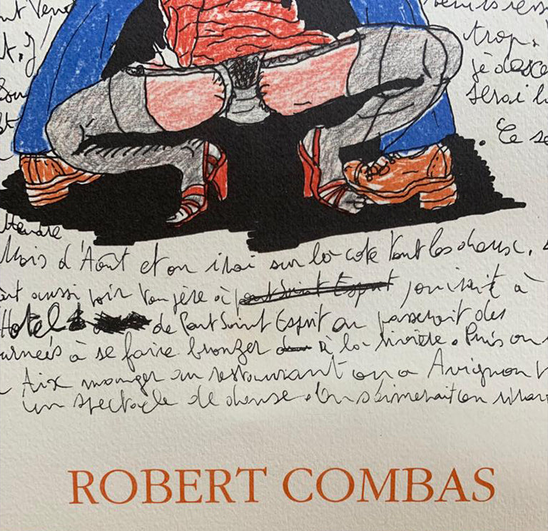 Robert Combas - Feu, n°2 (1990)