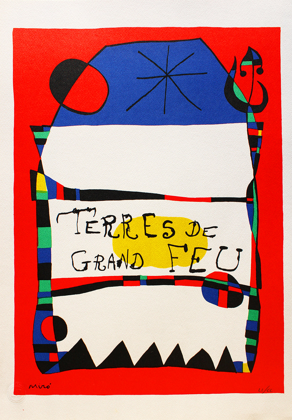 Joan Miró - Terre de feu (1979)