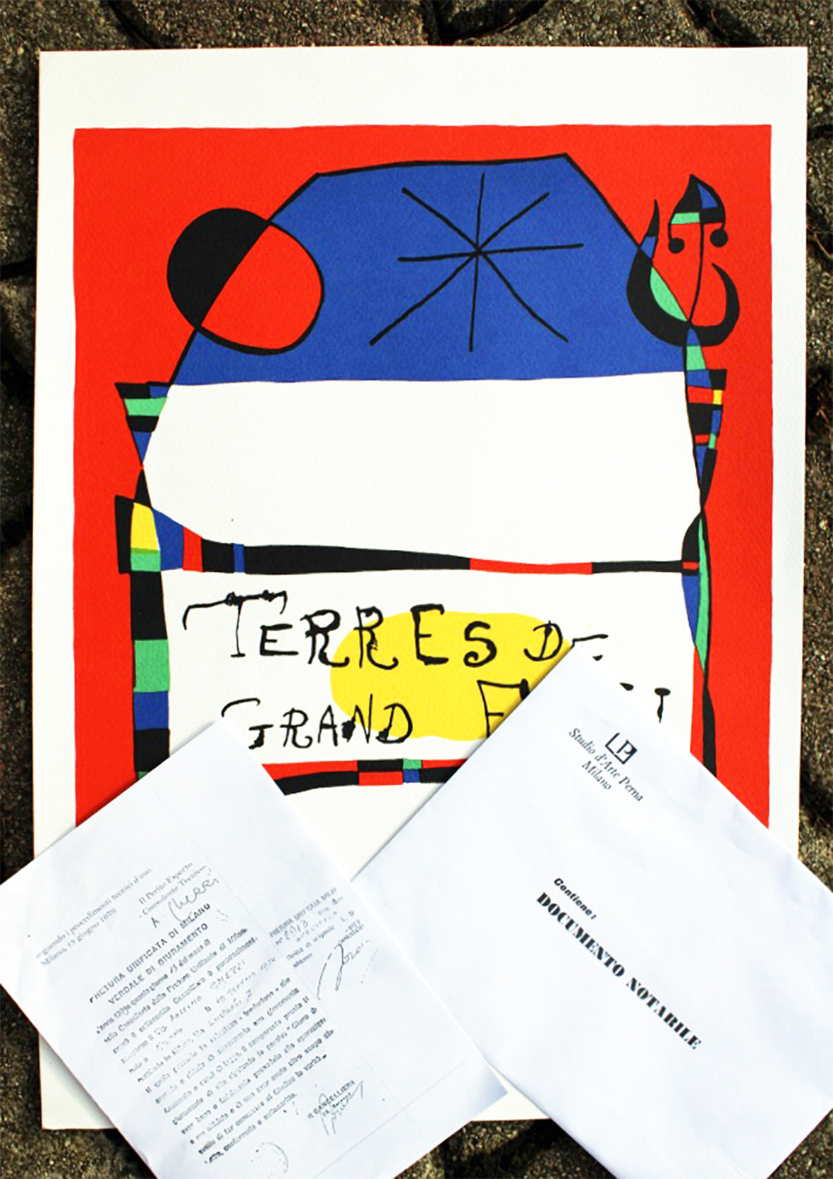 Joan Miró - Terre de feu (1979)