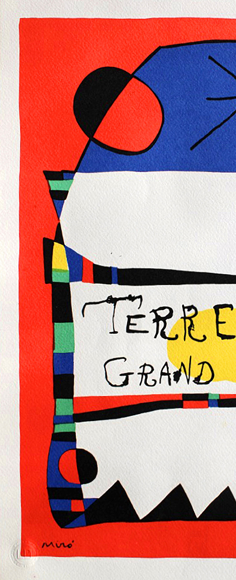 Joan Miró - Terre de feu (1979)