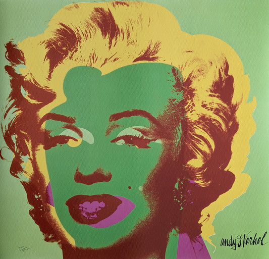 Andy Warhol - Marilyn green (1980)