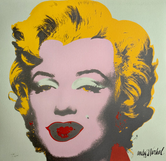 Andy Warhol - Marilyn green mint (1980)