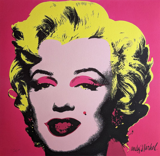 Andy Warhol - Marilyn red (1980)
