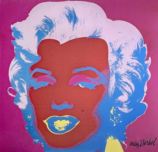 Andy Warhol - Marilyn red and pink (1980)