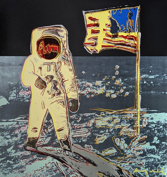 Andy Warhol - Moonwalk yellow (1980)