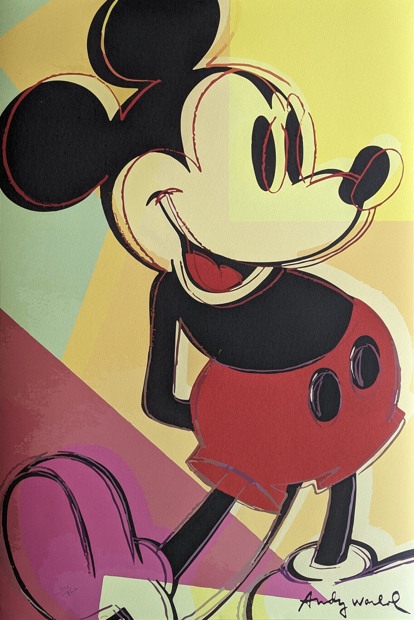 Andy Warhol - Mickey Mouse (1980)