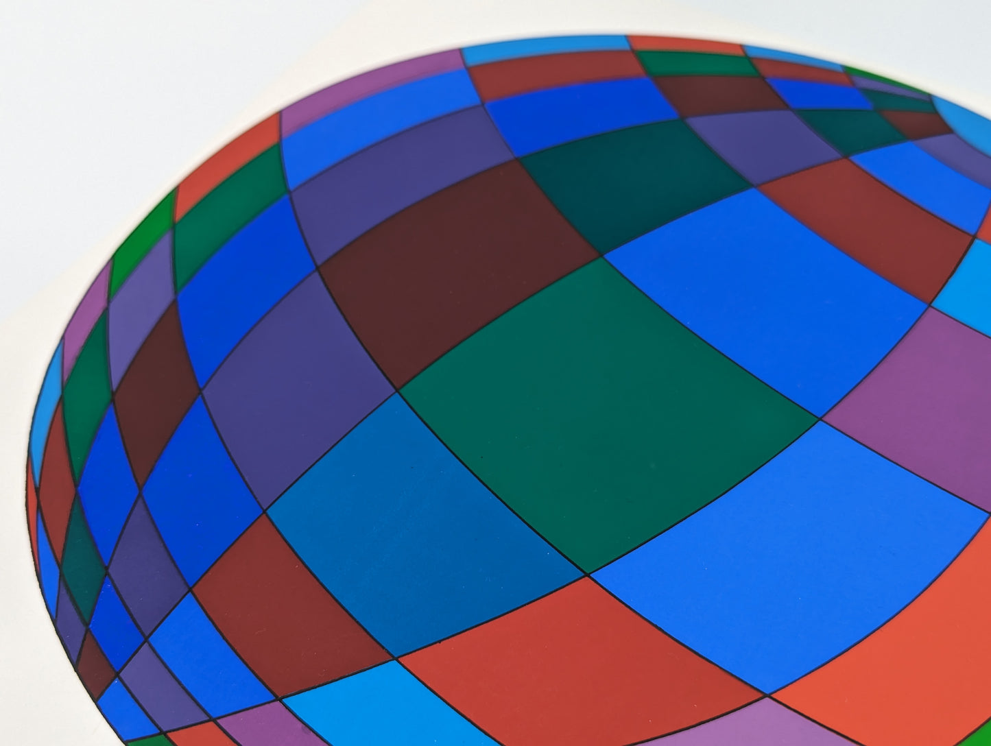 Victor Vasarely - Globe Folklore Planet (1973)