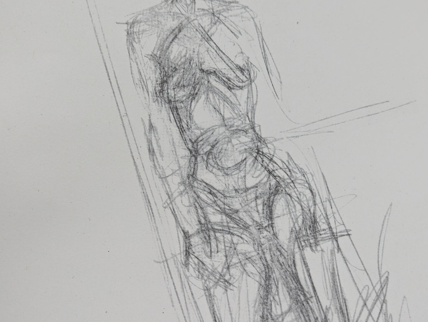 Alberto Giacometti - Femme nue (vers 1961)