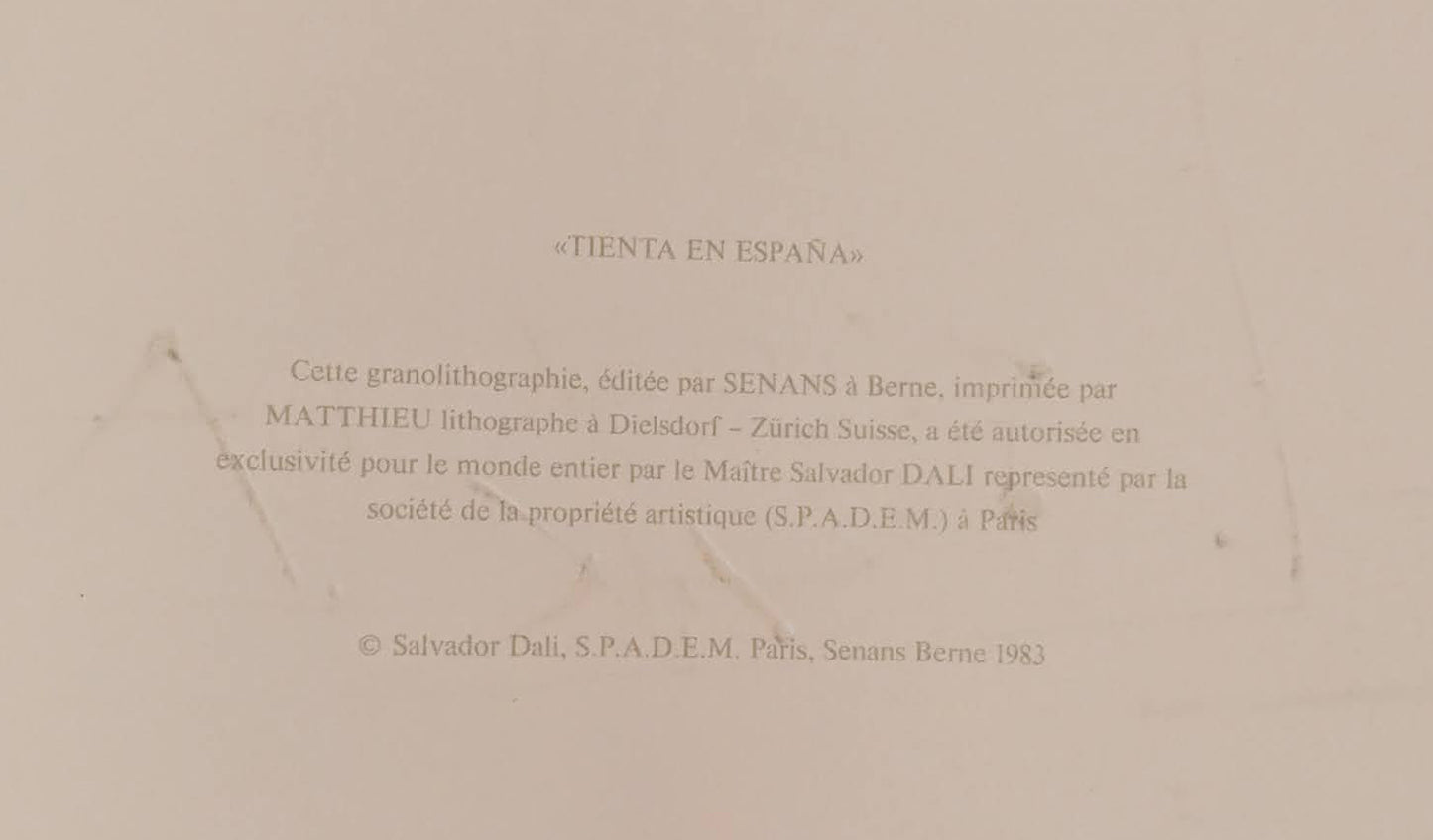 Salvador DALI - Tienta en España (1983)