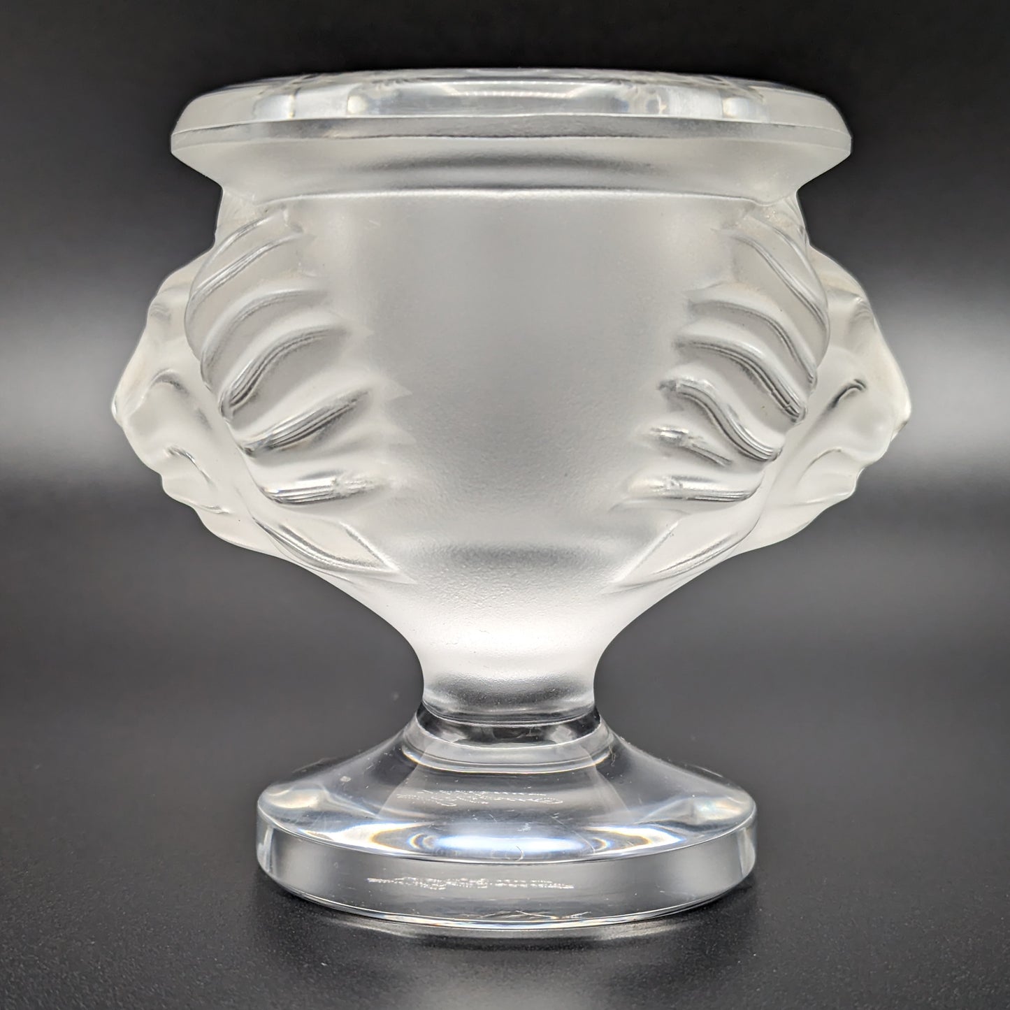 Lalique - Porte-briquet Tête de Lion en Cristal