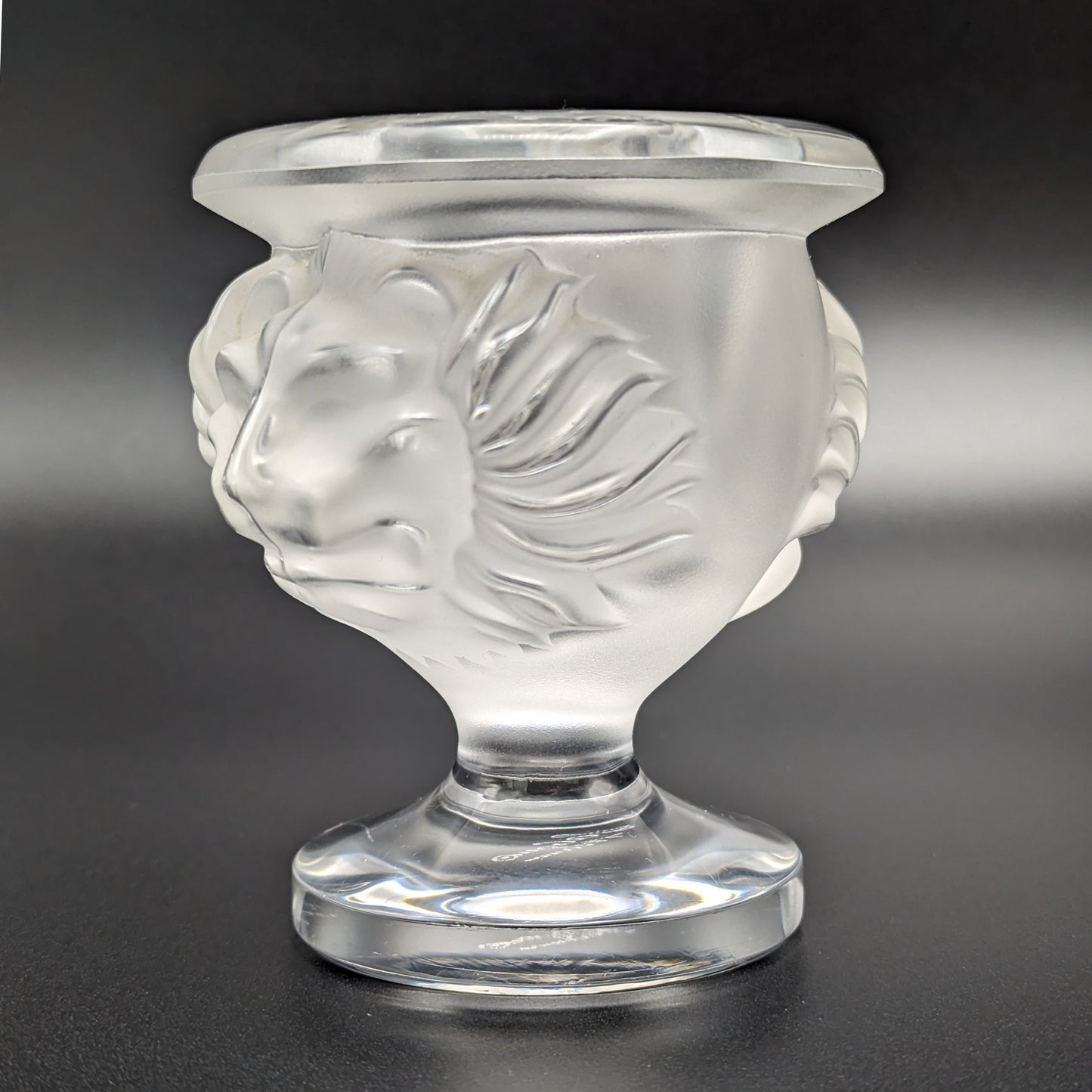 Lalique - Porte-briquet Tête de Lion en Cristal