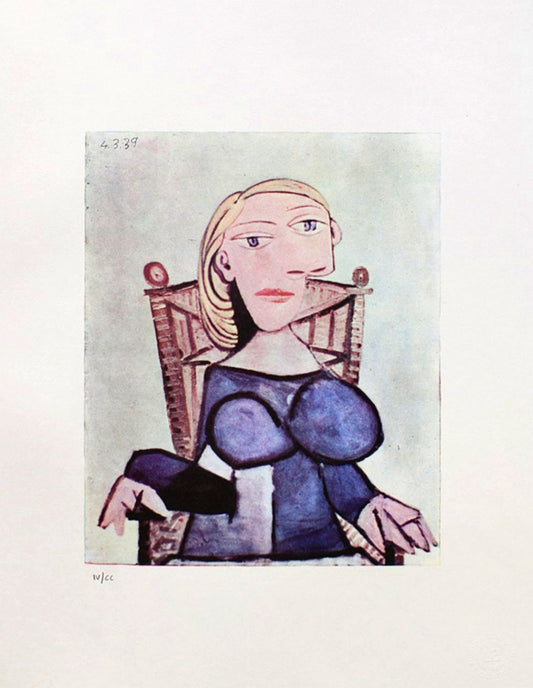 Pablo Picasso - Seated Woman (1962)