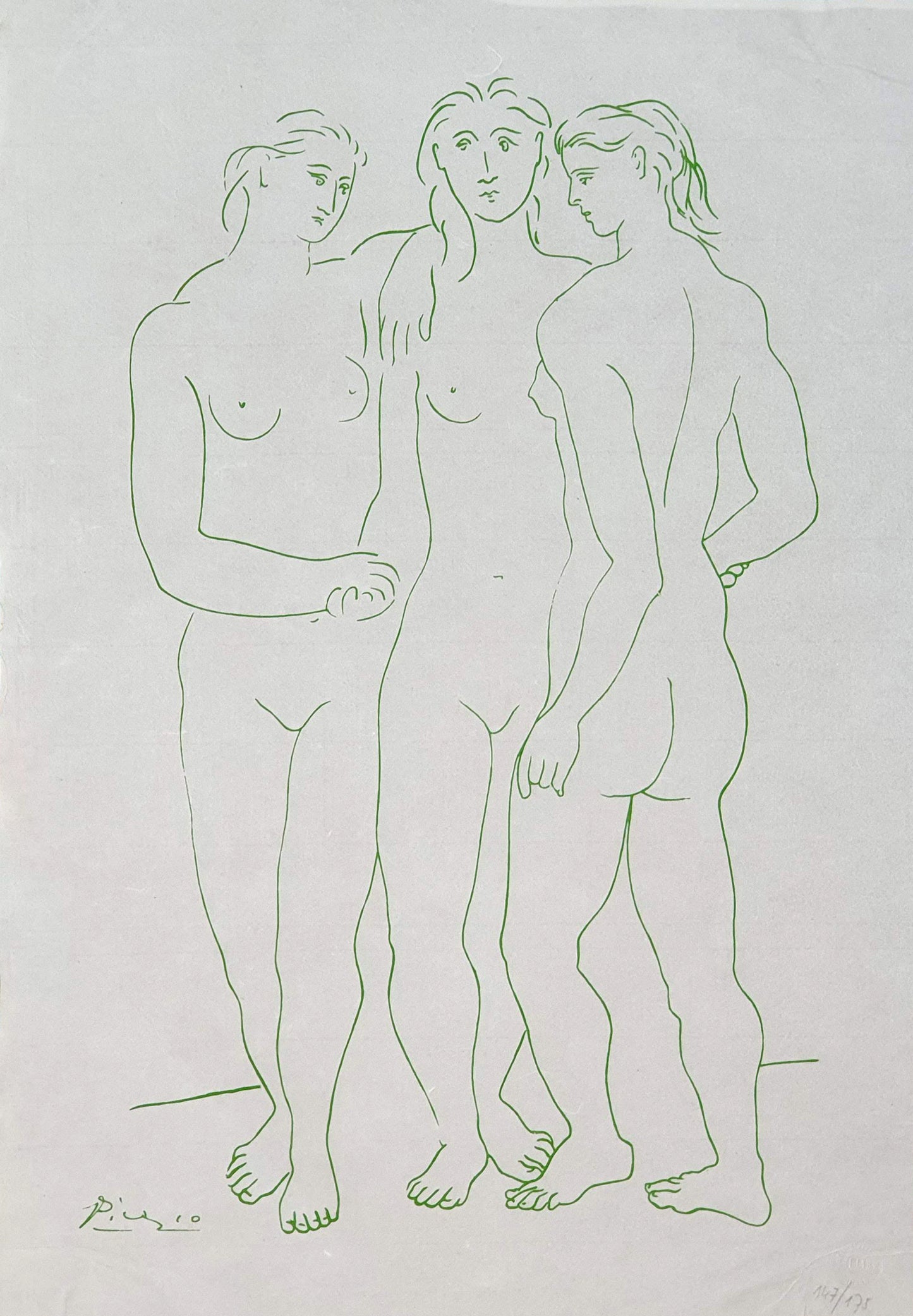 Pablo Picasso - Les Trois Grâces (1962)