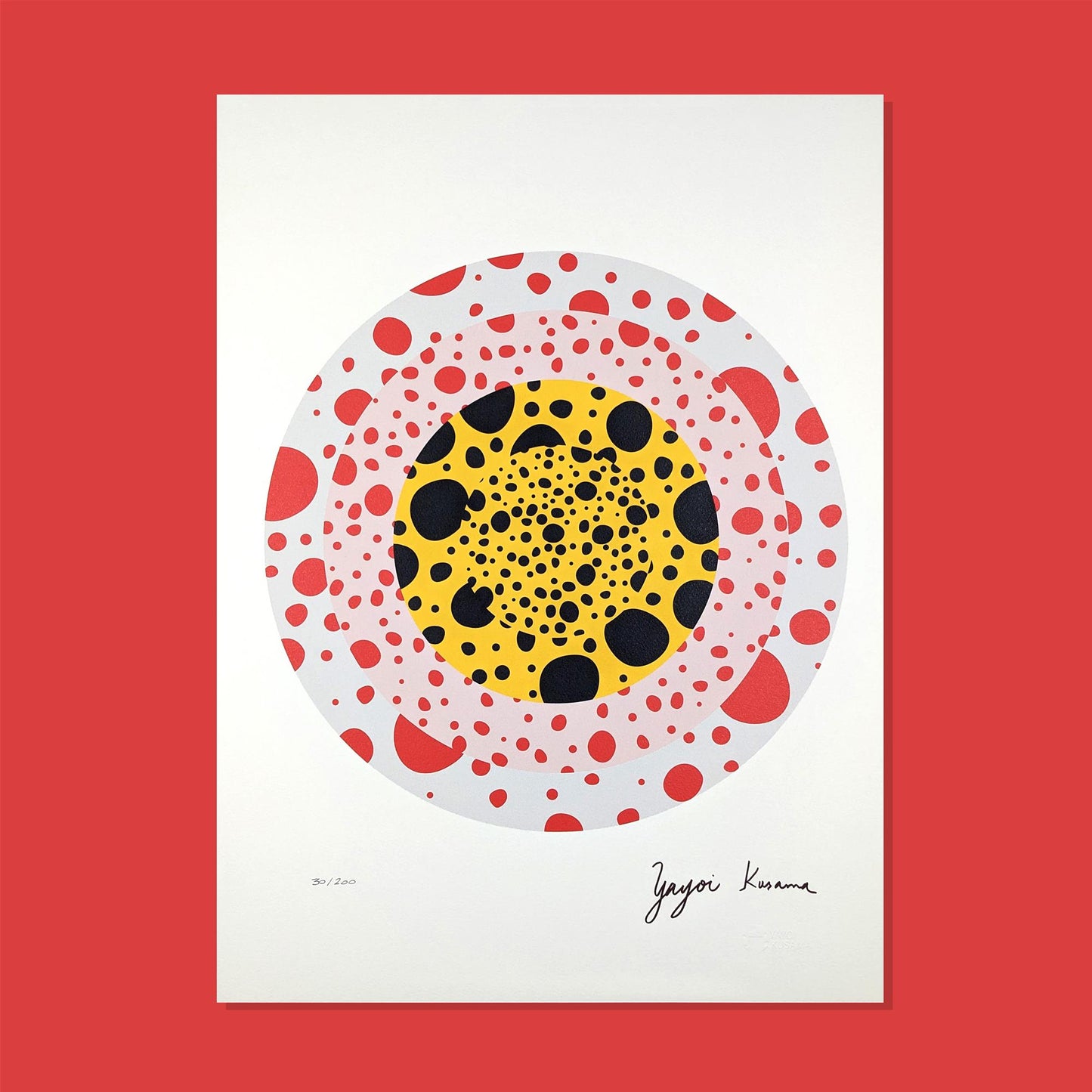 Yayoi Kusama - Flower Circle (2006)