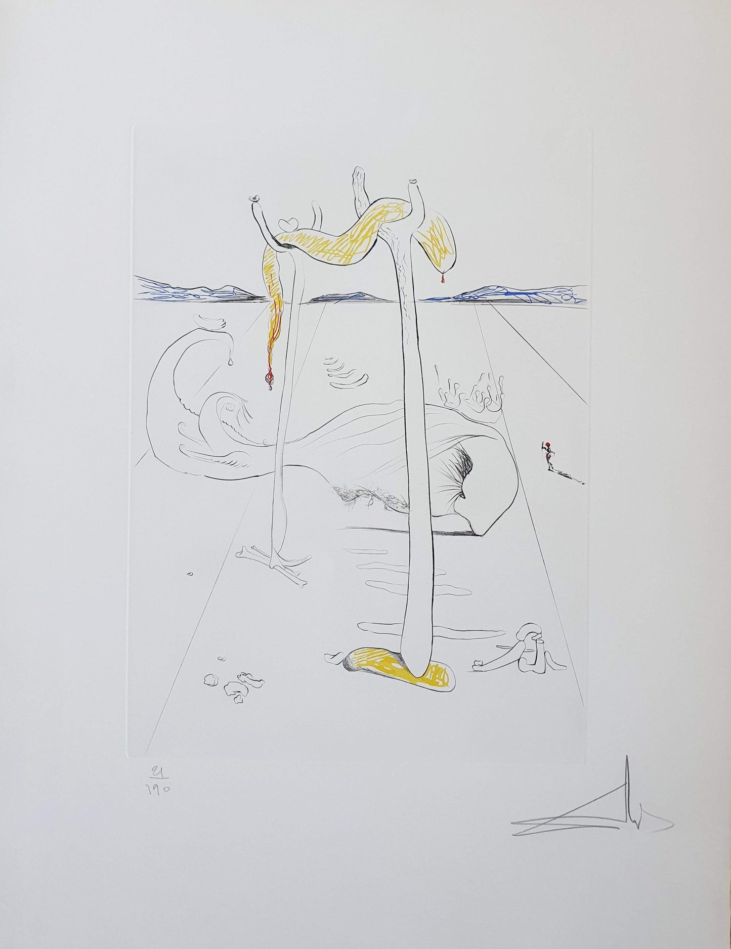 Salvador Dali - Sans titre (1974)