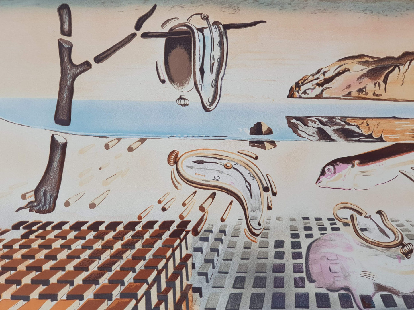 Salvador Dali - La désintégration (1985)