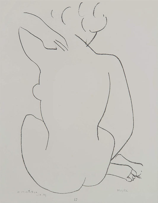 Henri Matisse - Naked Back (1949)