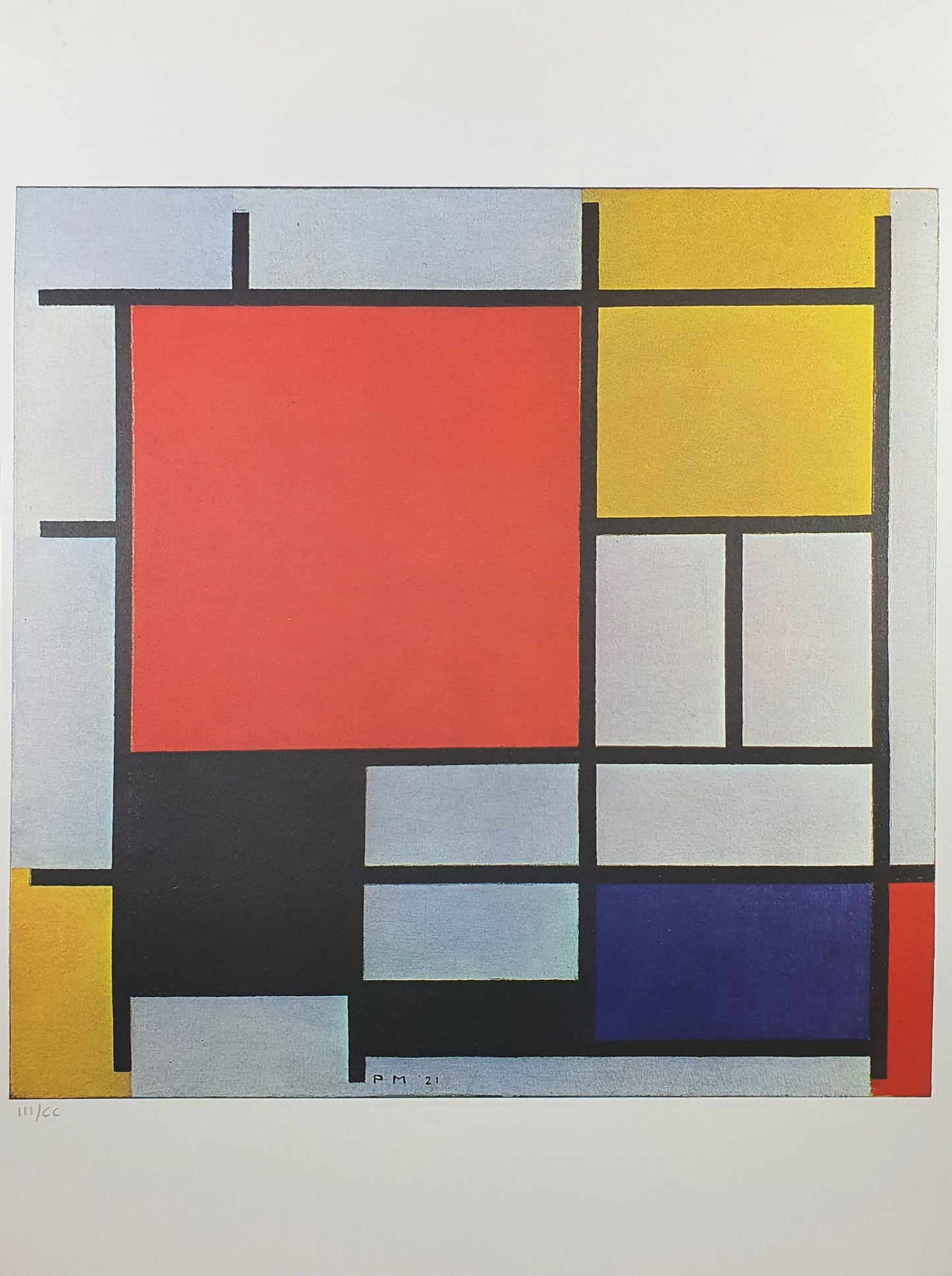 Piet Mondrian - Composition (1921)