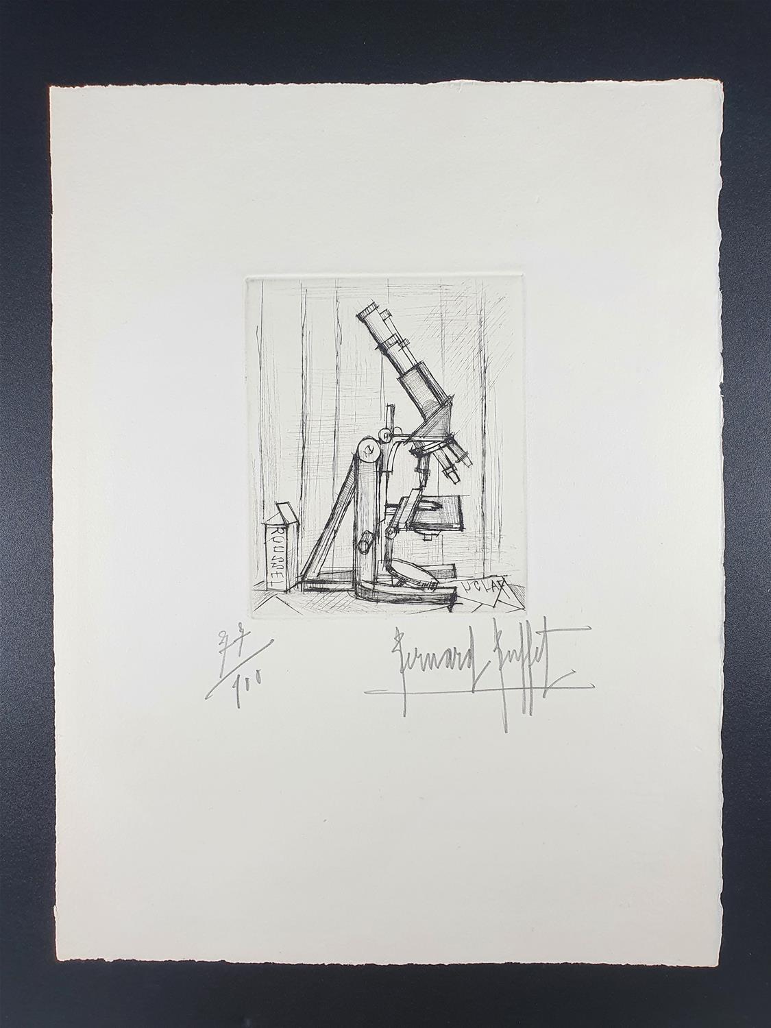 Bernard Buffet - Microscope (1959)