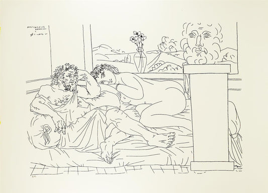 Pablo Picasso - The Sculptor's Rest, IV (1933)
