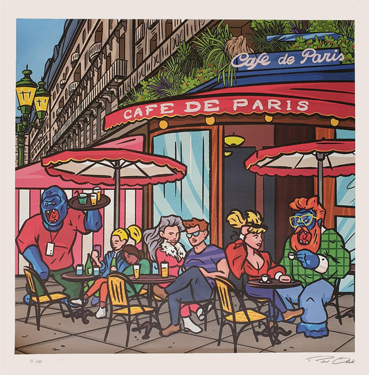 Richard Orlinski - Café de Paris (2022)