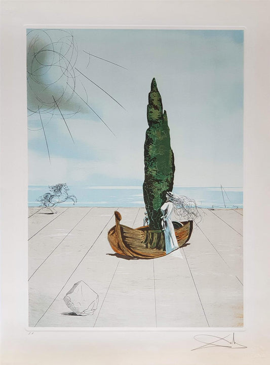 Salvador Dali - Apparition de ma cousine (1984)