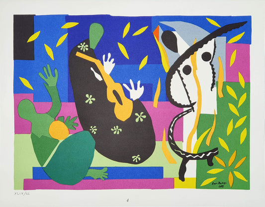 Henri Matisse - La Tristesse du Roi (1952)