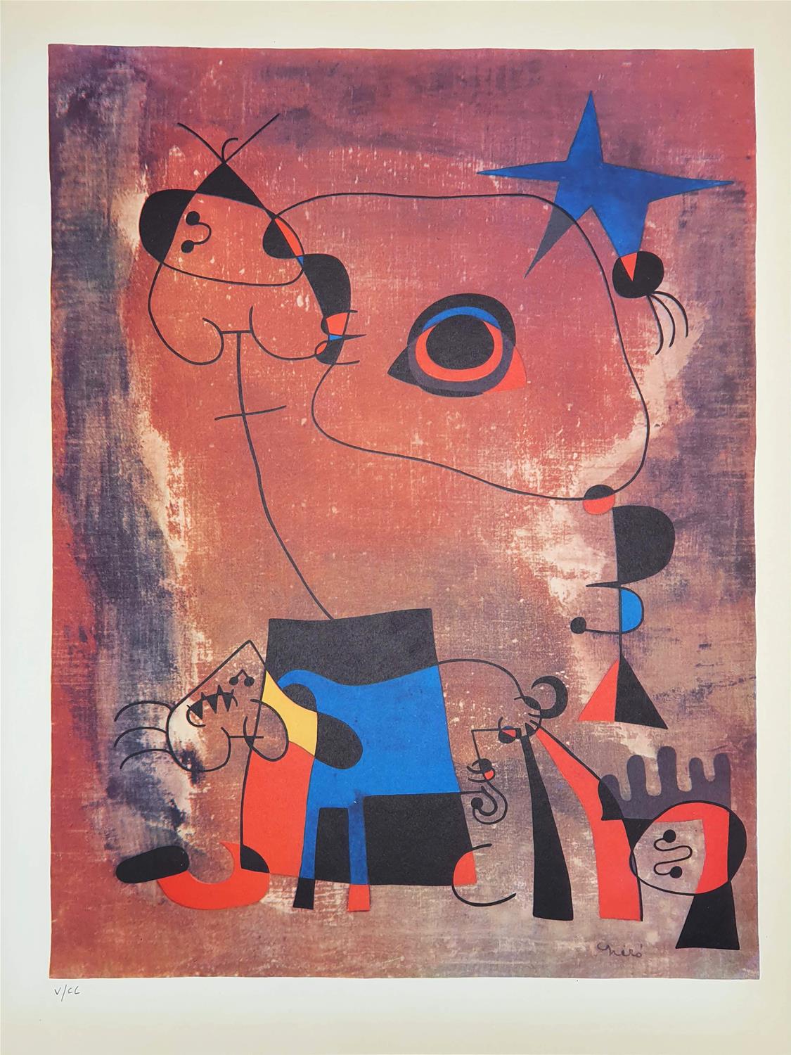 Joan Miro - Le chien bleu (1939)