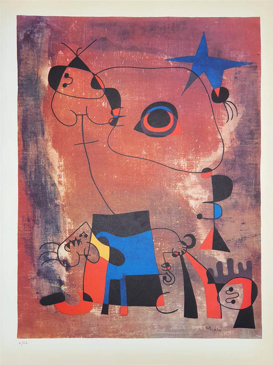 Joan Miro - The Blue Dog (1939)