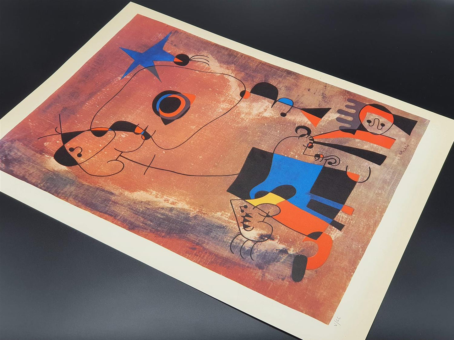Joan Miro - Le chien bleu (1939)