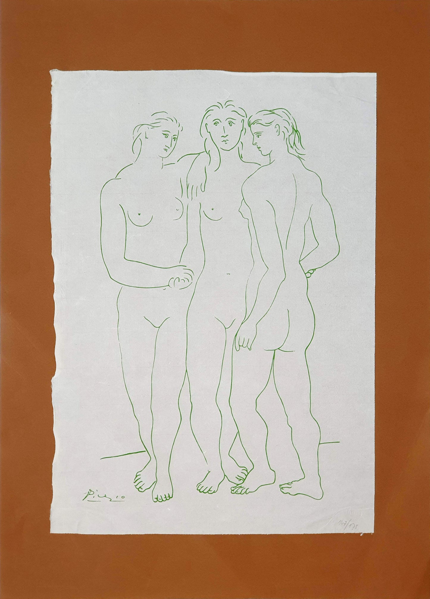 Pablo Picasso - Les Trois Grâces (1962)