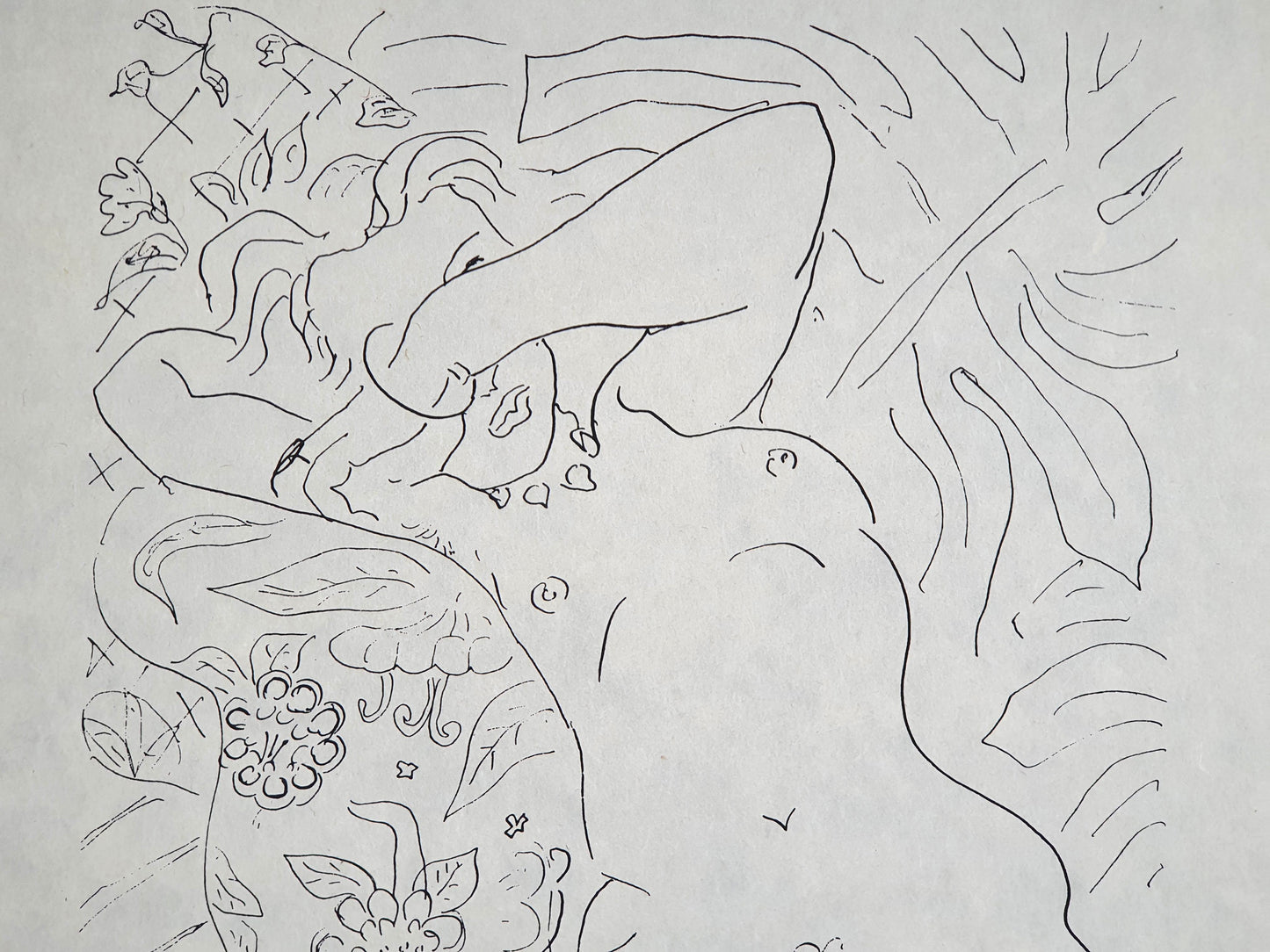 Henri Matisse - Dessin lithographique original II