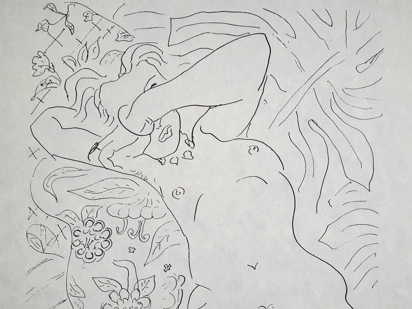 Henri Matisse - Original Lithographic Drawing II