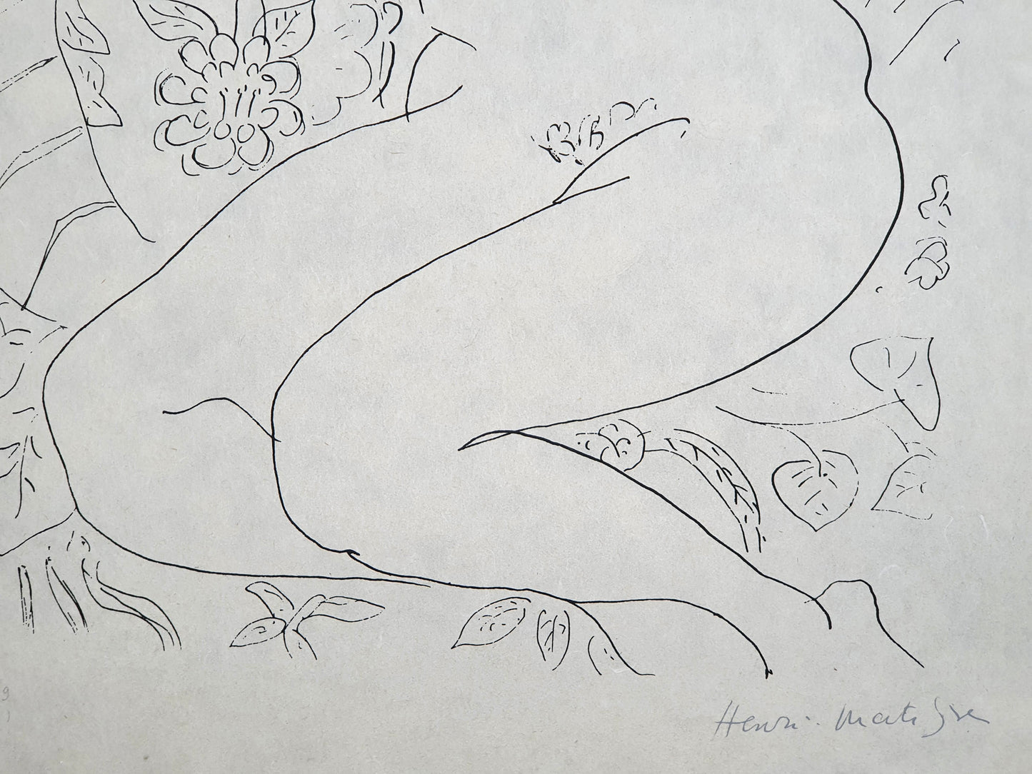 Henri Matisse - Dessin lithographique original II